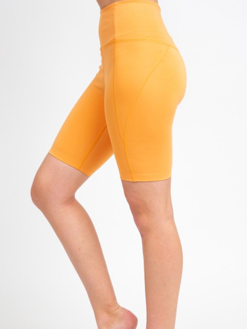Girlfriend Collective High Rise Bike Shorts - Horizon S